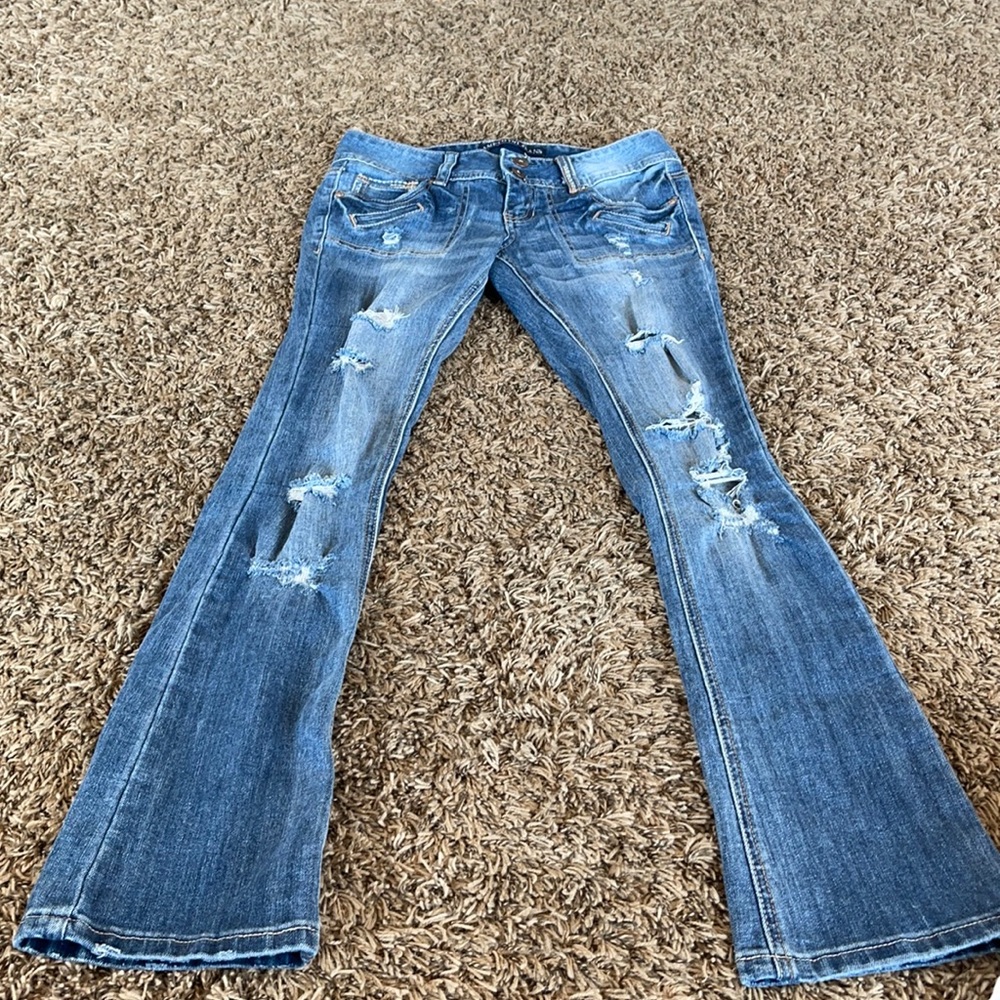 2 pairs of jeans both VGUC and cute! Size 0-1